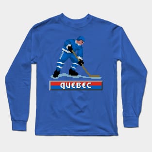 Quebec Hockey Long Sleeve T-Shirt